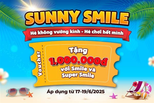 Sunny Smile – Cơ hội vàng xóa cận Relex Smile chỉ 42 triệu đồng trong 3 ngày