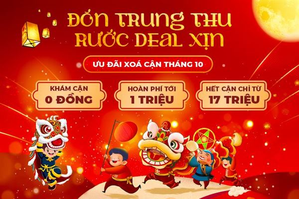 Bảng giá xóa cận tháng 10: Chọn thị lực 10/10 - Chọn xóa cận Super Smile Pro