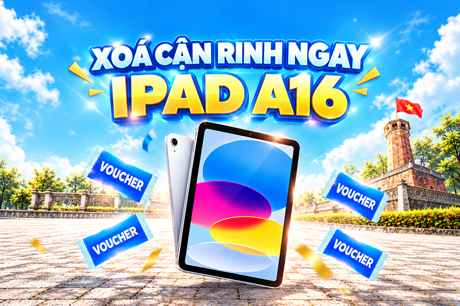 Ưu đãi tháng 10 tại Mắt Việt – Nga Hạ Long: Tháo kính nhận ngay iPad A16 và loạt ưu đãi