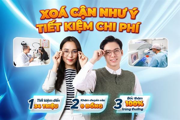 Bảng giá xóa cận tháng 8: Nhận ngay deal hời xóa cận lớn nhất năm!