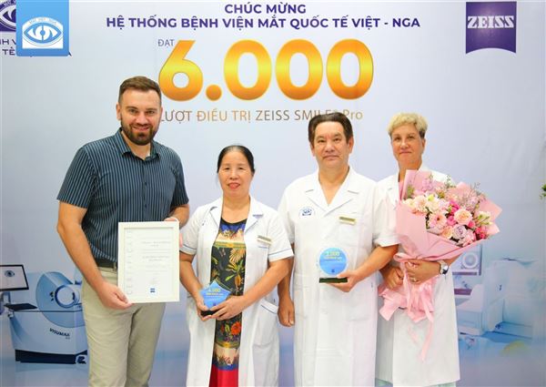Carl Zeiss vinh danh Mắt Việt – Nga với 6000 ca phẫu thuật Smile Pro đầu tiên tại Việt Nam và Đông Nam Á