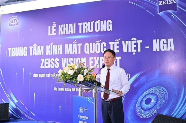 Khai trương Trung tâm kính mắt Quốc tế Việt - Nga x ZEISS Vision Expert Hạ Long