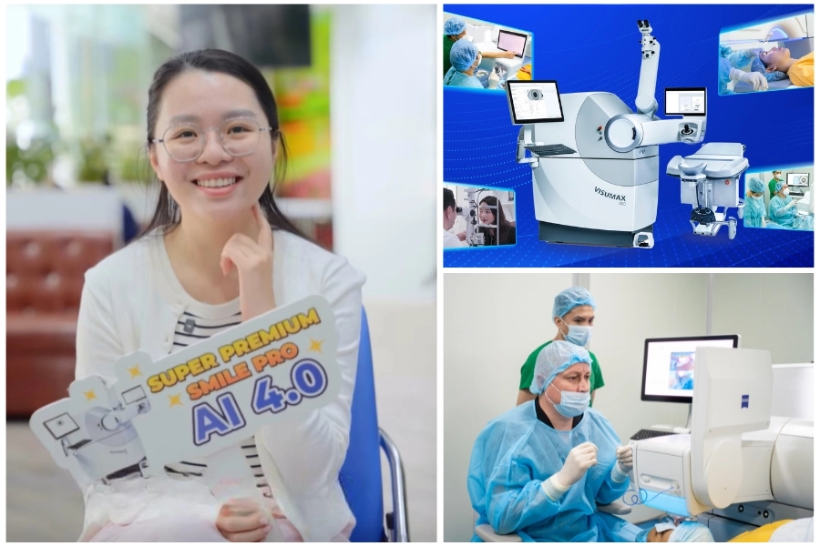 Nữ sinh trường RMIT chọn xóa cận tại Mắt Việt – Nga, bật mí cảm xúc trước giờ phẫu thuật