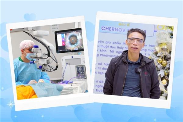 Từng không nhìn rõ thứ gì, người đàn ông Thanh Hóa tìm lại thị lực 10/10 với thấu kính đa tiêu