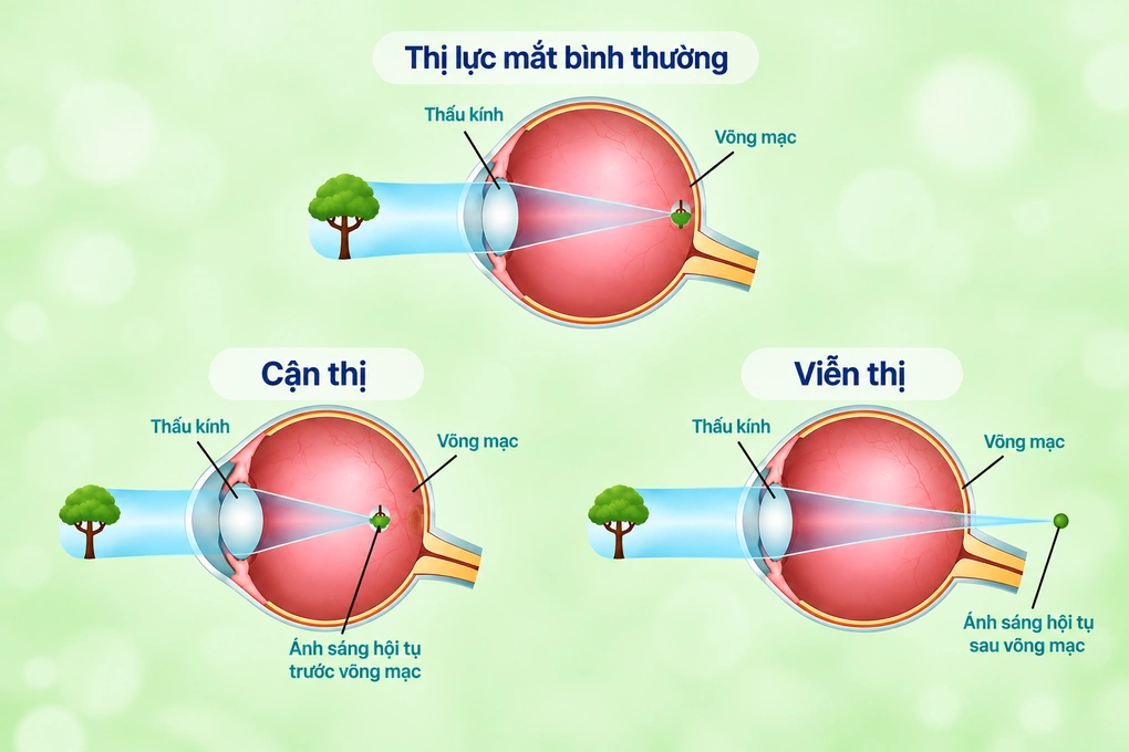 Các yếu tố làm tăng nguy cơ cận thị sớm ở trẻ