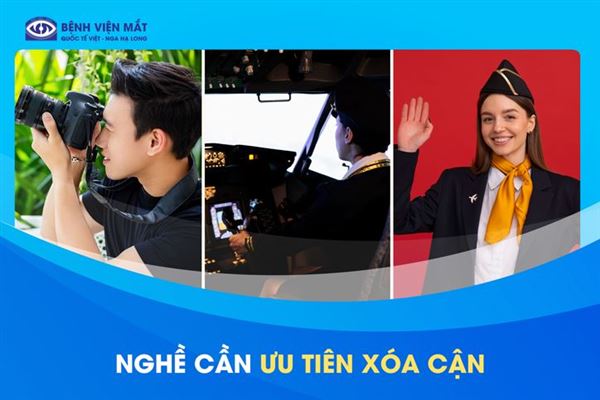 Top những ngành nghề nên ưu tiên phẫu thuật xóa cận 