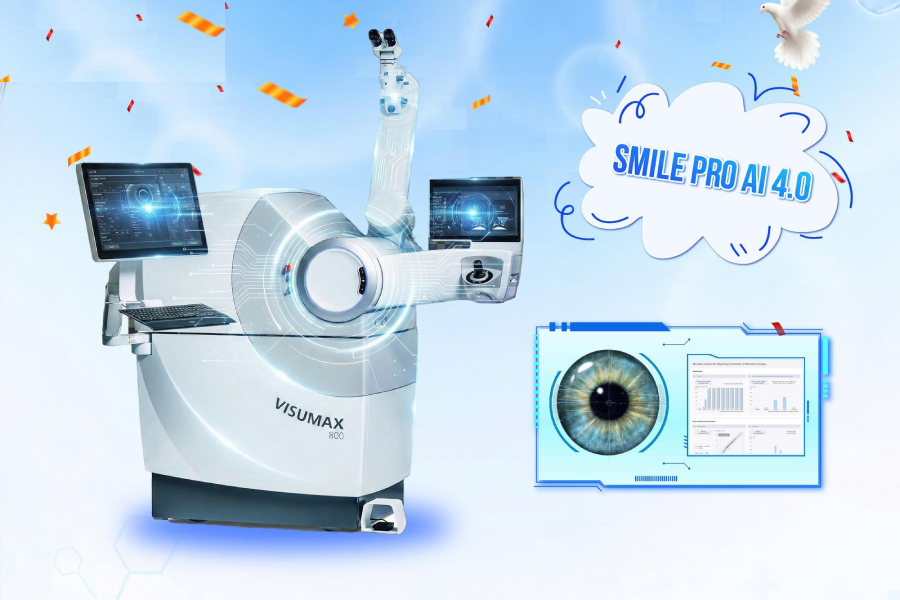 SMILE Pro AI 4.0: Định nghĩa mới của xóa cận an toàn, nhanh và chính xác