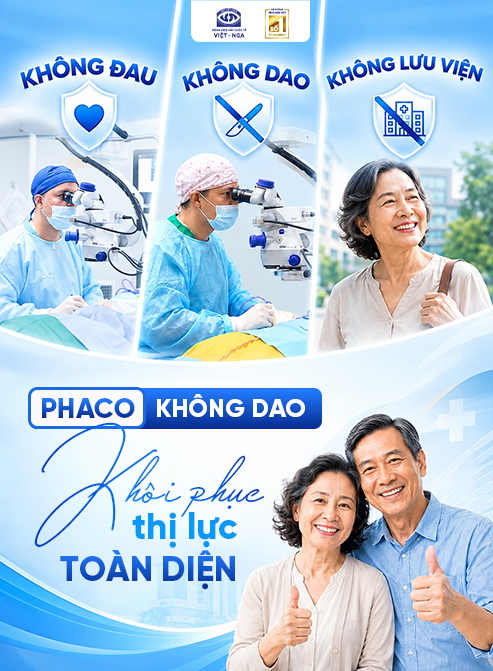 Bảng giá phẫu thuật đục thủy tinh thể tháng 9: Phaco không dao - Nâng tầm thị lực vượt trội