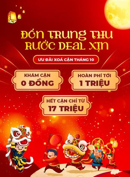 Bảng giá xóa cận tháng 10: Chọn thị lực 10/10 - Chọn xóa cận Super Smile Pro